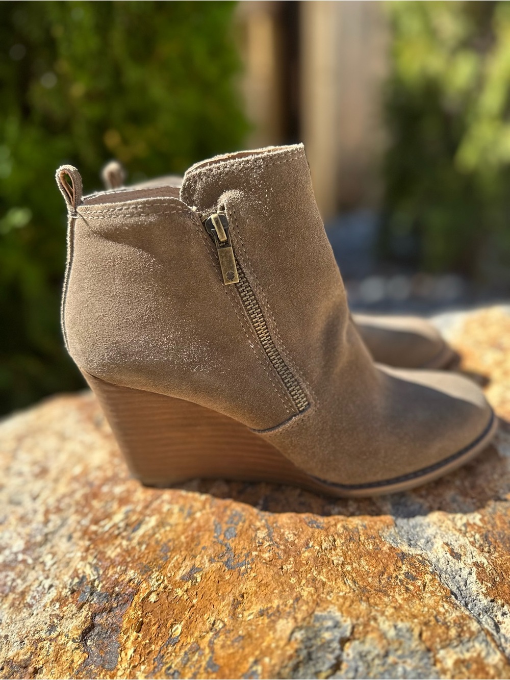 Lucky Brand Suede Bootie